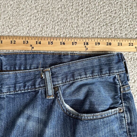 Levis 550 Jeans Size 44x30 Blue Denim Relaxed Fit Cotton Straight Baggy - Picture 5 of 12